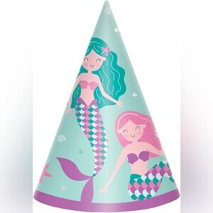 Party Impressions Party Hats - Mermaid Themed
